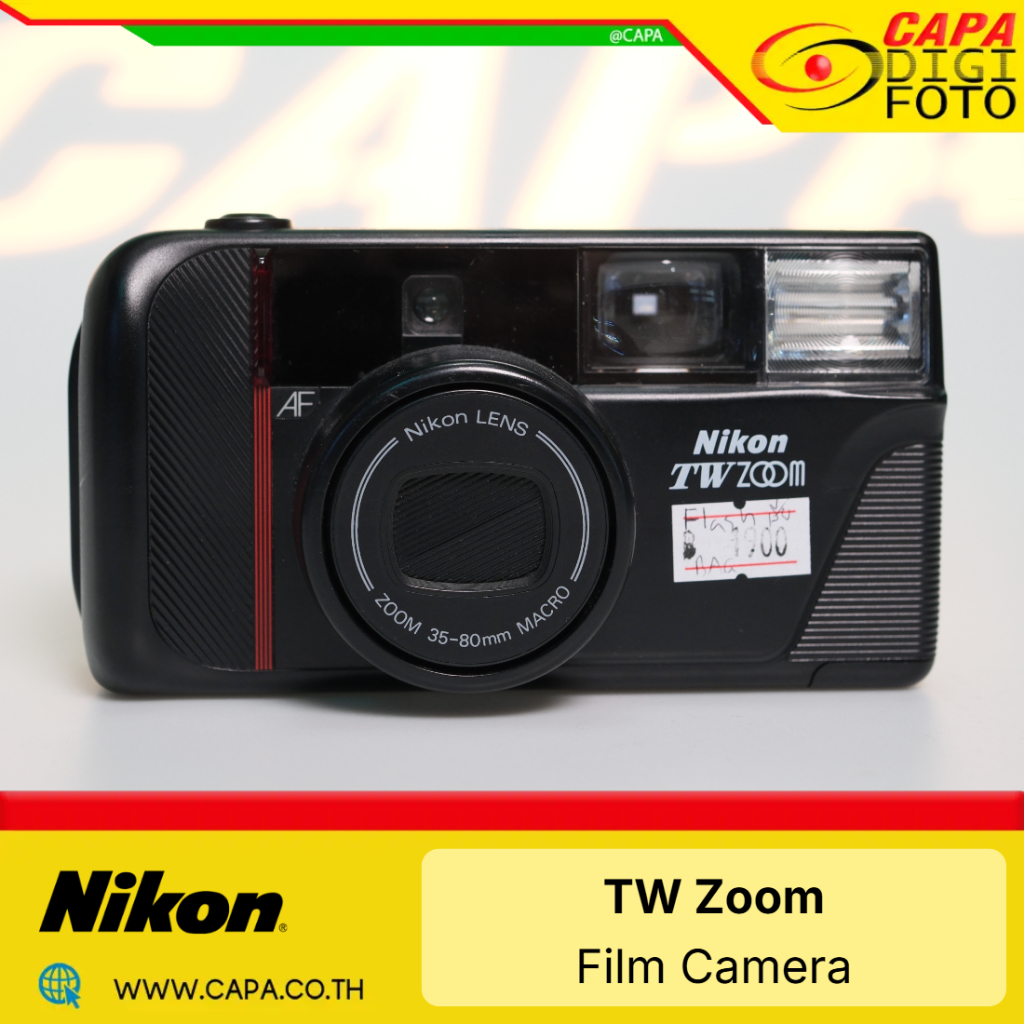 [USED] Nikon TW Zoom Film Camera *Faulty Flash*