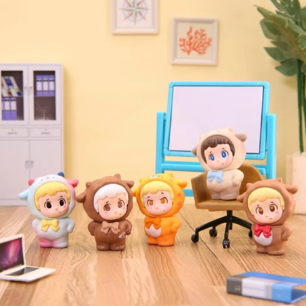 (🎨💖กดในไลฟ์มีส่วนลด) แบบสุ่ม : Piny I'm Hungry Series v.3 ;1 ซองมี 4 ตัว - รูปที่ 5