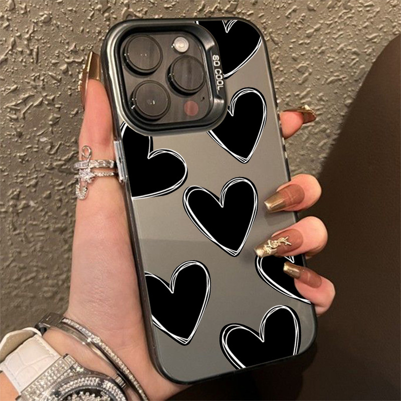 IMD เคส for เคสไอโฟน 16 pro max เคสใสไอโฟน11 iphone 13 15 13 12 14 Pro Max 7 8 Plus XR XS Max SE กันกระแทก เคสไอโฟน 12