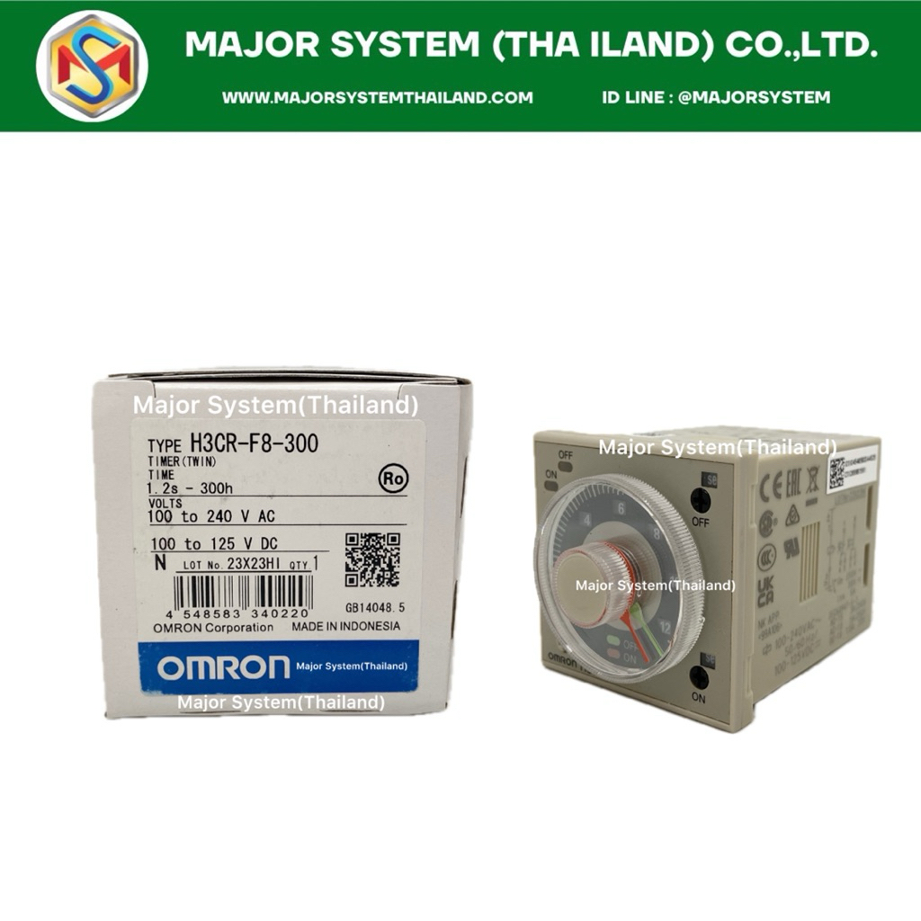 OMRON H3CR-F8-300 Solid-state Timer