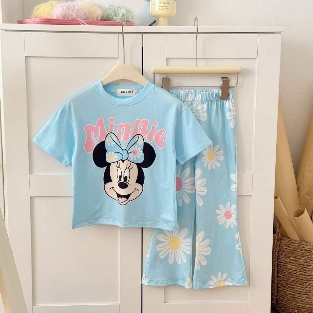 ชุดเซ็ทขายาวและขาสามส่วน ผ้านิ่ม ลายน่ารักสดใสค่ะ - รูปที่ 3