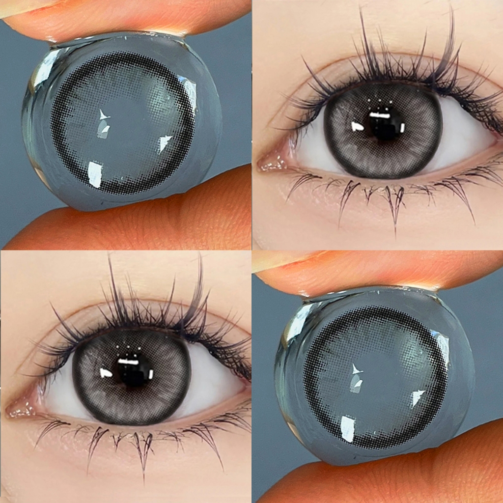 【ซื้อครบ฿70 แถมชุดตลับ💕】Midroo 0°~-600° ค่าสายตาสั้น Mirage Lens คอนแทคเลนส์ค่าสายตาสั้นสีธรรมชาติ-14.5mm