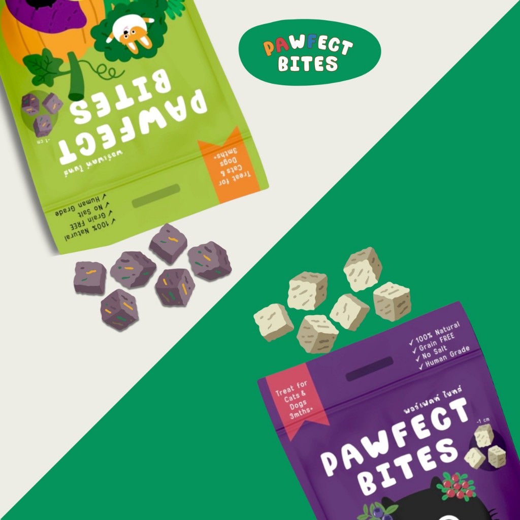 Duo set สูตรแพ้ไก่ : ซื้อคู่ถูกกว่าเดิม ฟรีซดรายปลากะพงและผักผลไม้ ขนมสำหรับสุนัขและแมว - รูปที่ 2