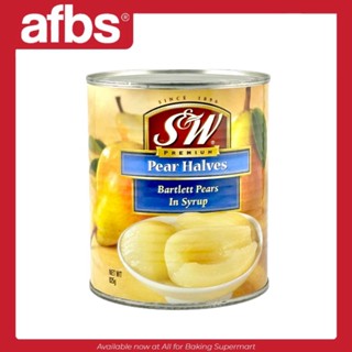 SUPERMART S&W Bartlett Pears 825กรัม #1113115