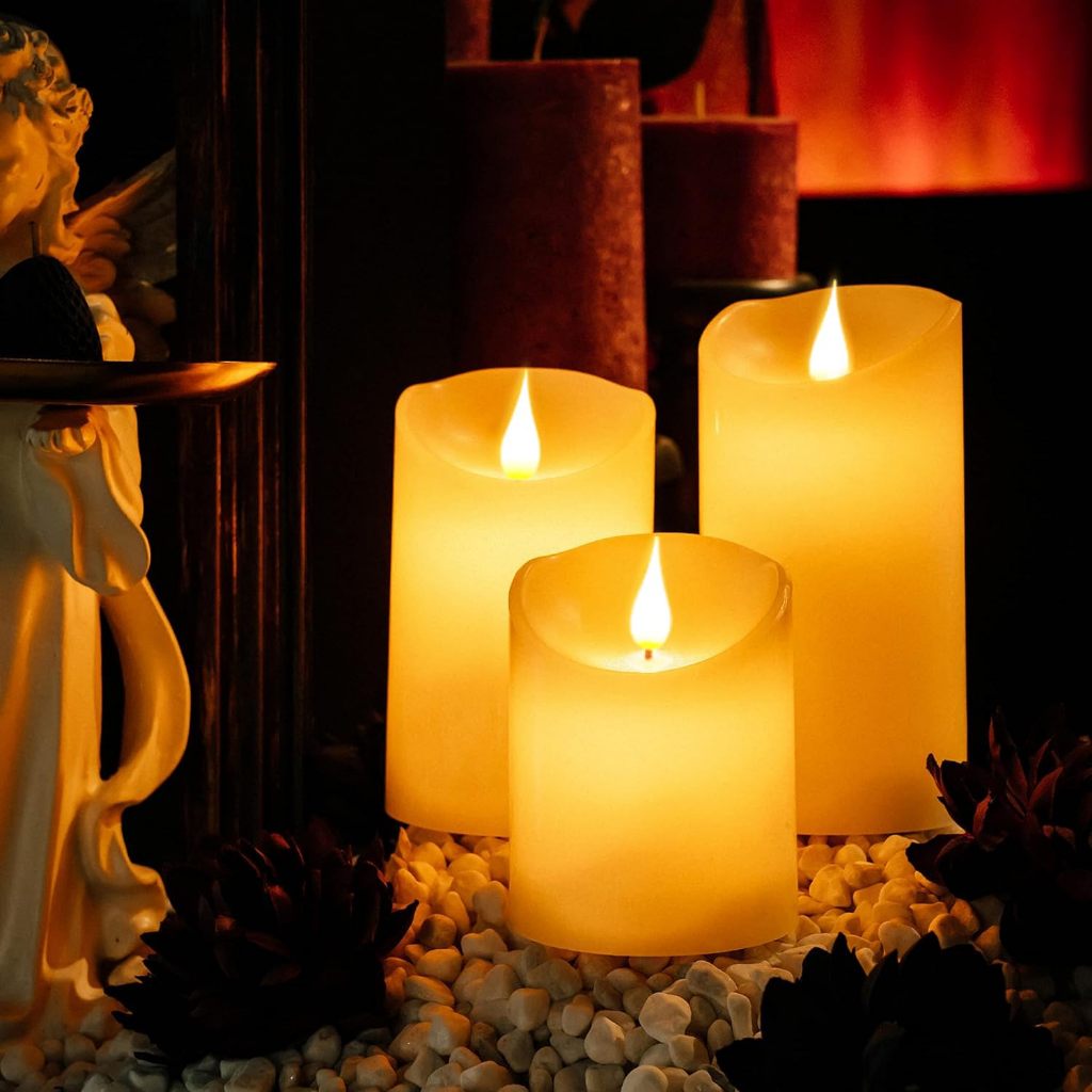 นำเทียนอิเล็กทรอนิกส์ LED imitation paraffin candles รีโมทควบคุมการทำงานของแว็กซ์สำหรับงาน แต่งงาน และการตก แต่งทางศาสนา