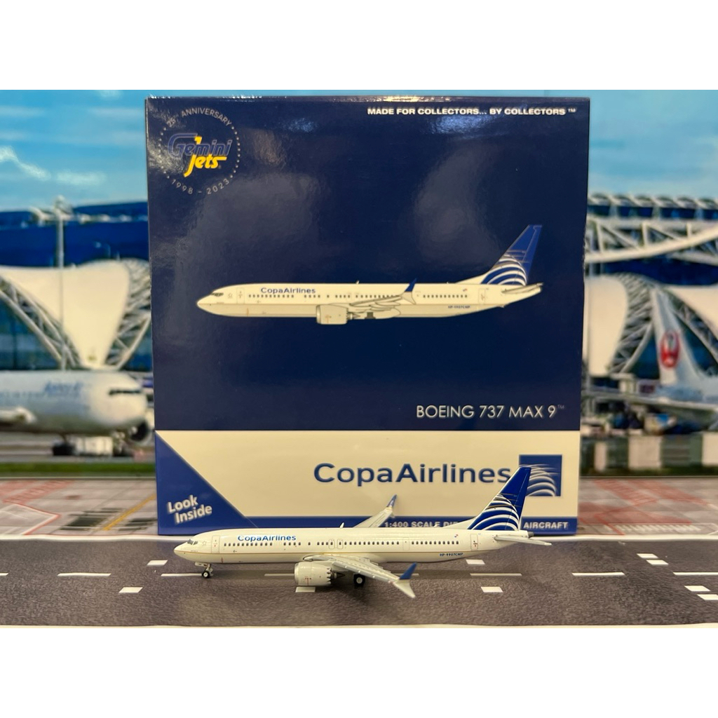 Gemini Jets: [GJ2226] 1:400 Copa Airlines B737 MAX 9 N37555