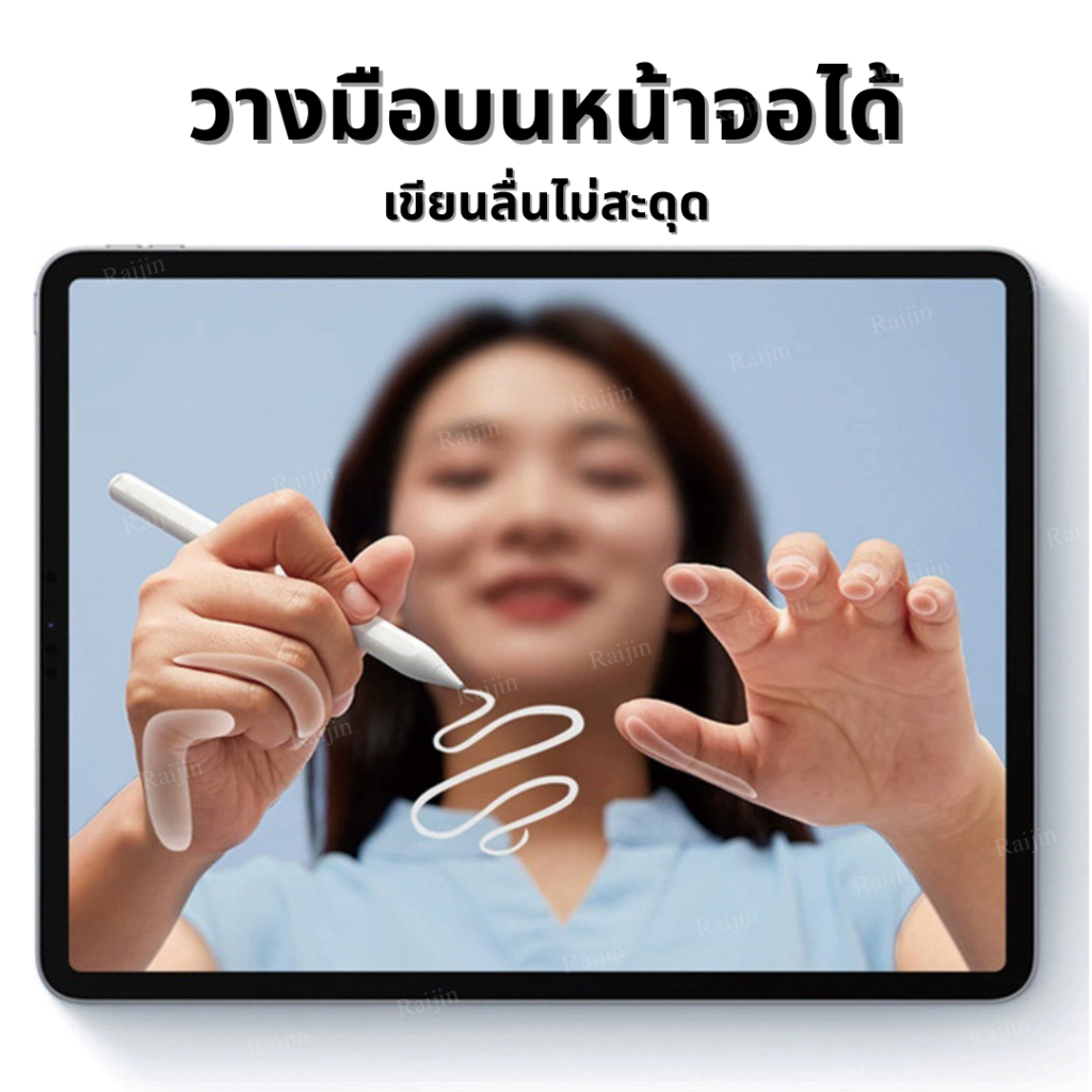 ปากกาสไตลัส วางมือบนจอ+แรเงาได้ ปากกาทัชสกรีน Stylus Pen สำหรับ Gen10,9,8,7,6 Air5 Air4 Air3 - รูปที่ 2