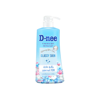 [แพ็ค 2] D-nee ดีนี่ กลาสซี่ สกิน บอดี้ บาธ 450 มล. ผิวใส ชุ่มชื้น ดูสุขภาพดี 10X