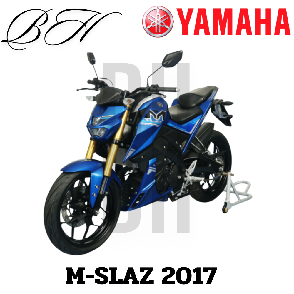 ของแท้ YAMAHA ชุดสี M-SLAZ MSLAZ  สีน้ำเงิน ปี 2017 แฟริ่ง เปลือก M-SLAZ สำหรับyamaha M-SLAZ
