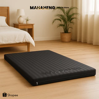MAHAHENG ปลอกที่นอนปิคนิค ลายริ้วซาติน นุ่มลื่น ระบายอากาศดี ขนาด 3.5 / 5 / 6 ฟุต (เฉพาะปลอก)