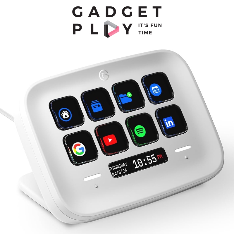 [กรุงเทพฯส่งด่วน] Elgato Stream Deck Neo ปุ่มลัด 8 ปุ่ม + Touch 2 จุด คุม Word Excel OBS ครบจบ