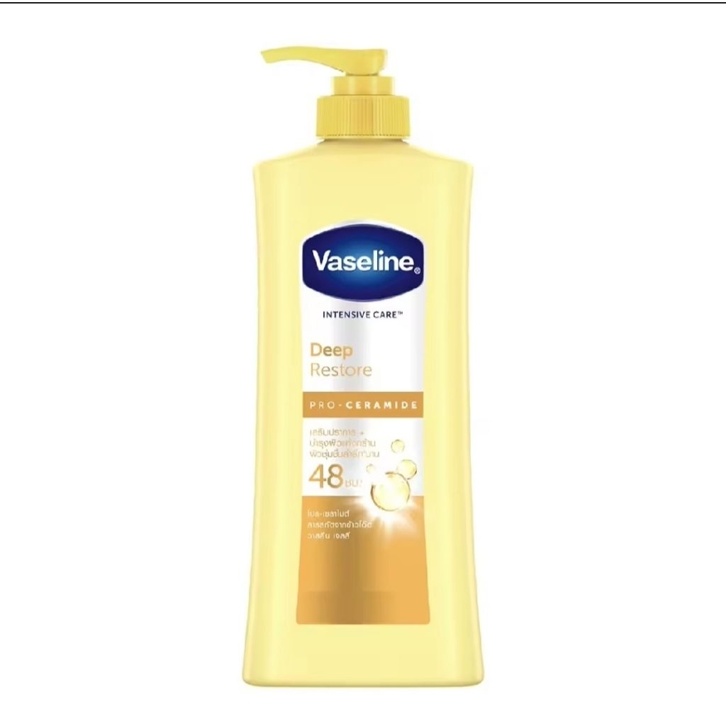 Vaseline Intensive Care Deep Restore Lotion วาสลีน อินเทนซีฟ แคร์ ดีพ รีสโตร์ โลชั่น 300 มล. ไม่มีบาร์โค้ท s.3