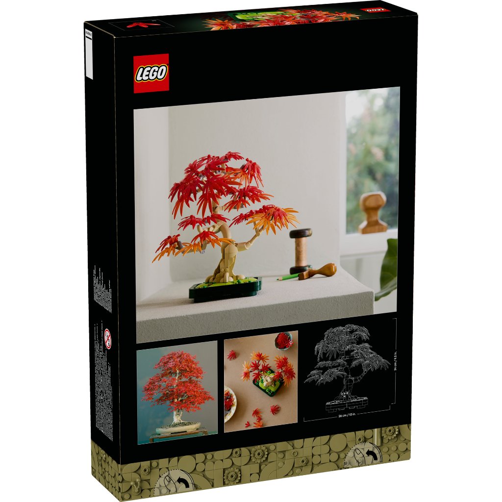 LEGO Botanicals ‏10348 بونساي القيقب الياباني الأحمر (474 قطعة) — صورة 8