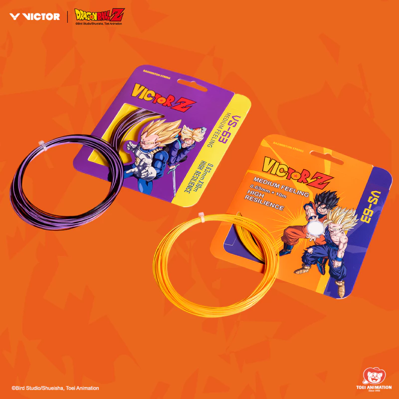 VICTOR x DRAGONBALL เอ็นไม้แบด รุ่น VS-63DBZ