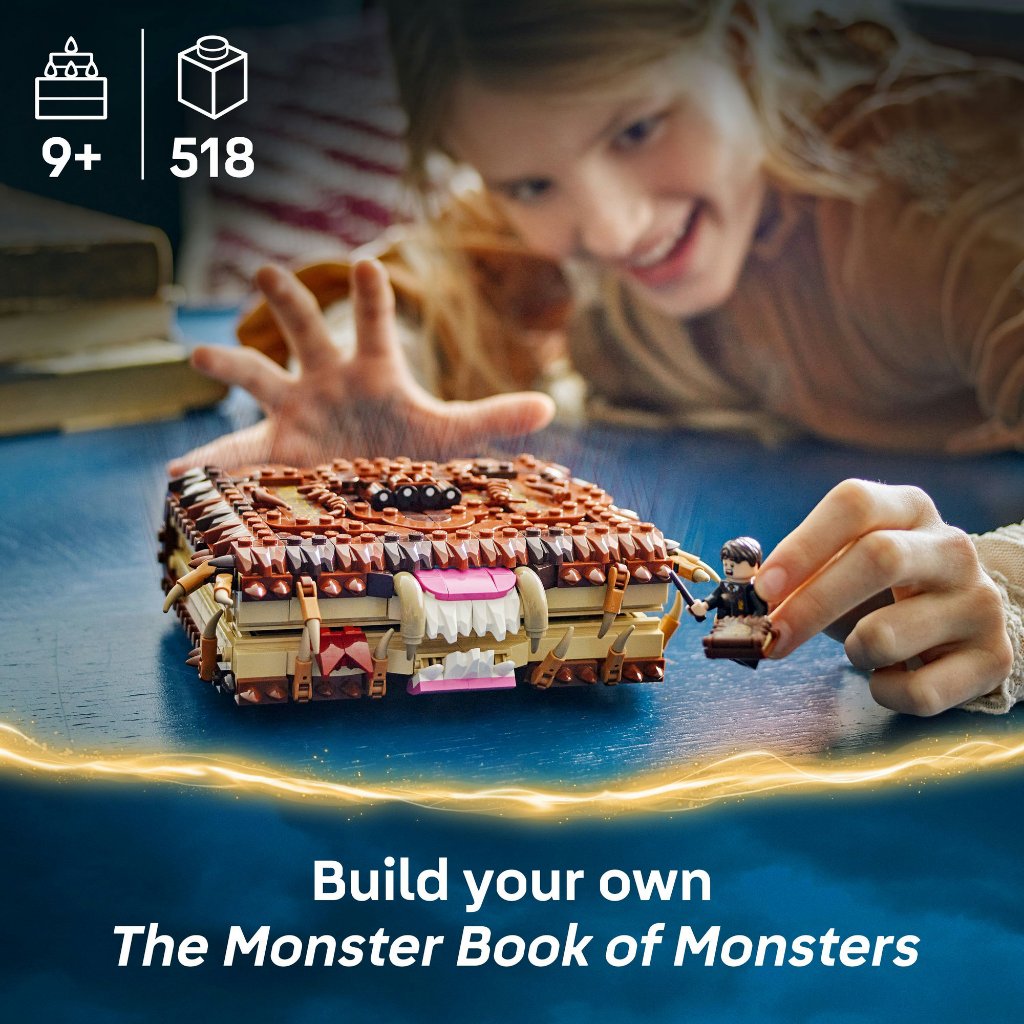 LEGO Harry Potter ‏76449 كتاب الوحوش العاض (518 قطعة) — صورة 3