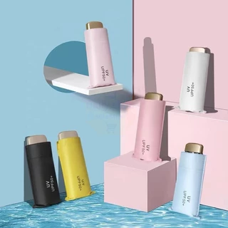 ☀ร่มพับ☀ ร่ม แบบพกพา ร่มกันแดดและฝน umbrella กัน UV ขนาดเล็ก มินิ แบน บาง เบา แข็งแรง เหมาะพกพา
