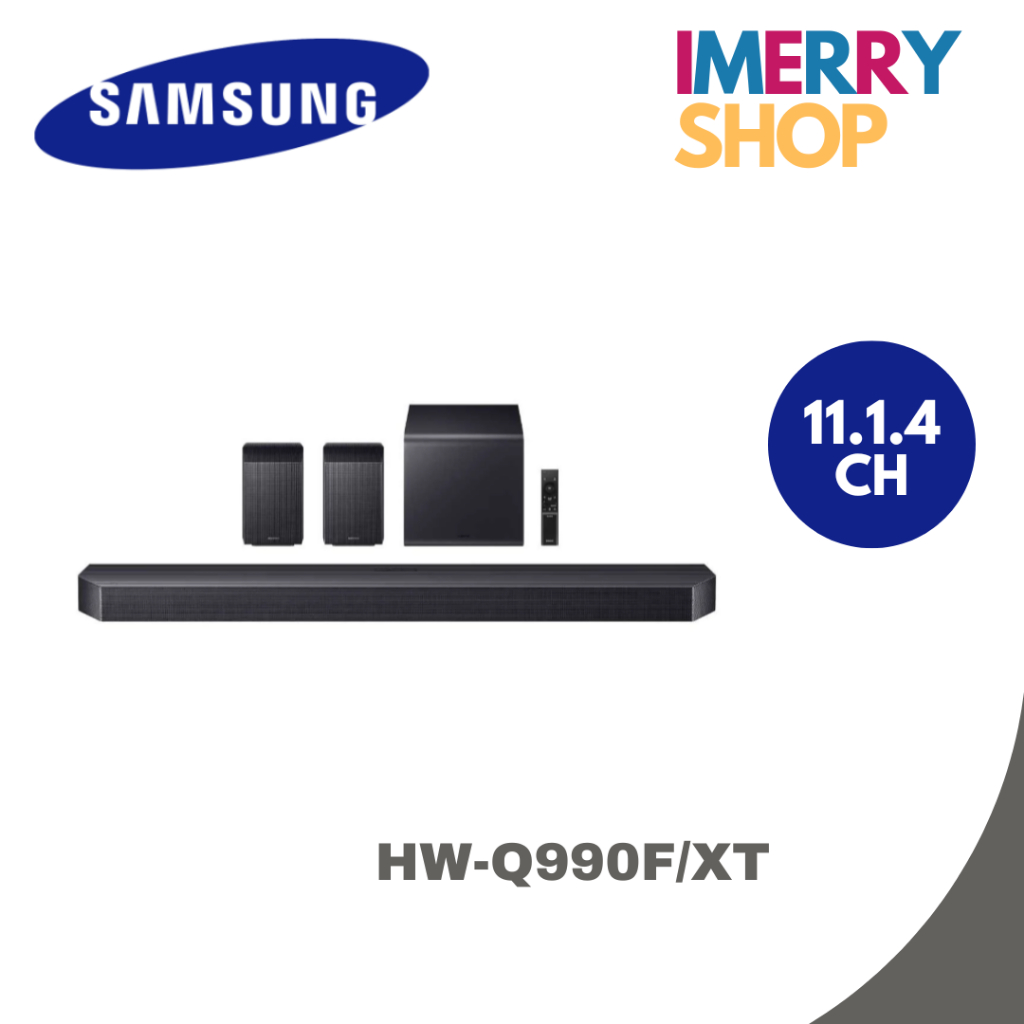 SAMSUNG ชุดลำโพง Soundbar รุ่น HW-Q990F/XT