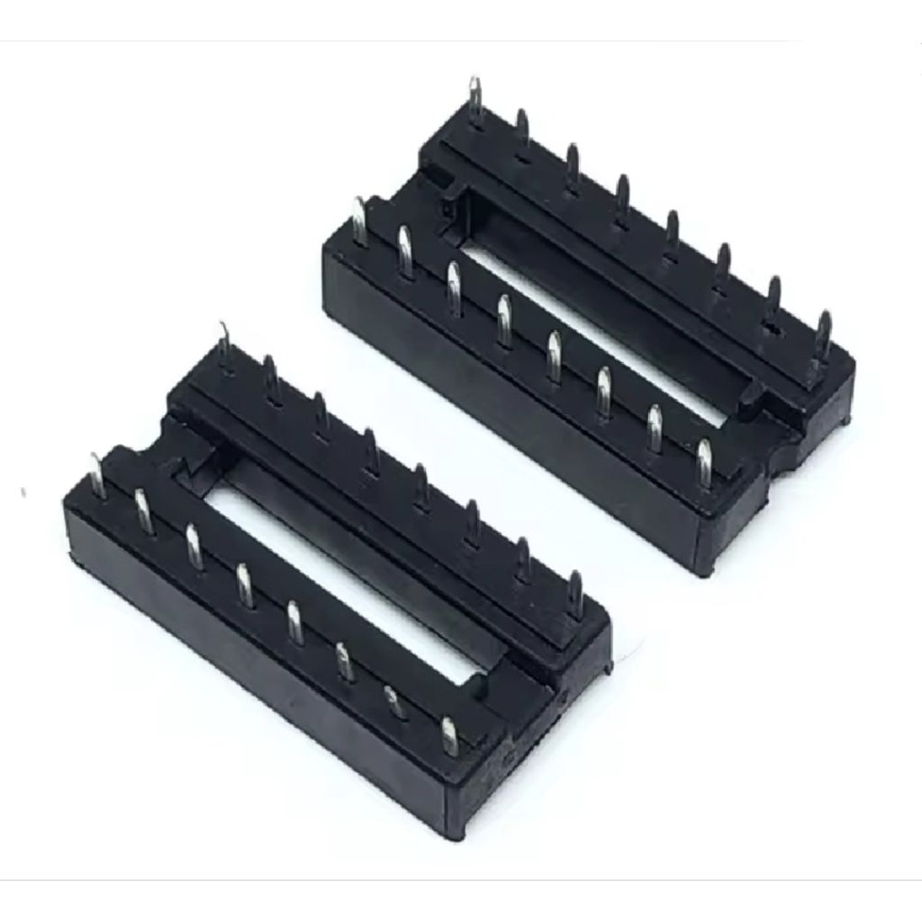 ซ็อคเกตไอซี 16 ขา socket 16 Pin DIP 16p IC Sockets อุปกรณ์อิเล็กทรอนิกส์
