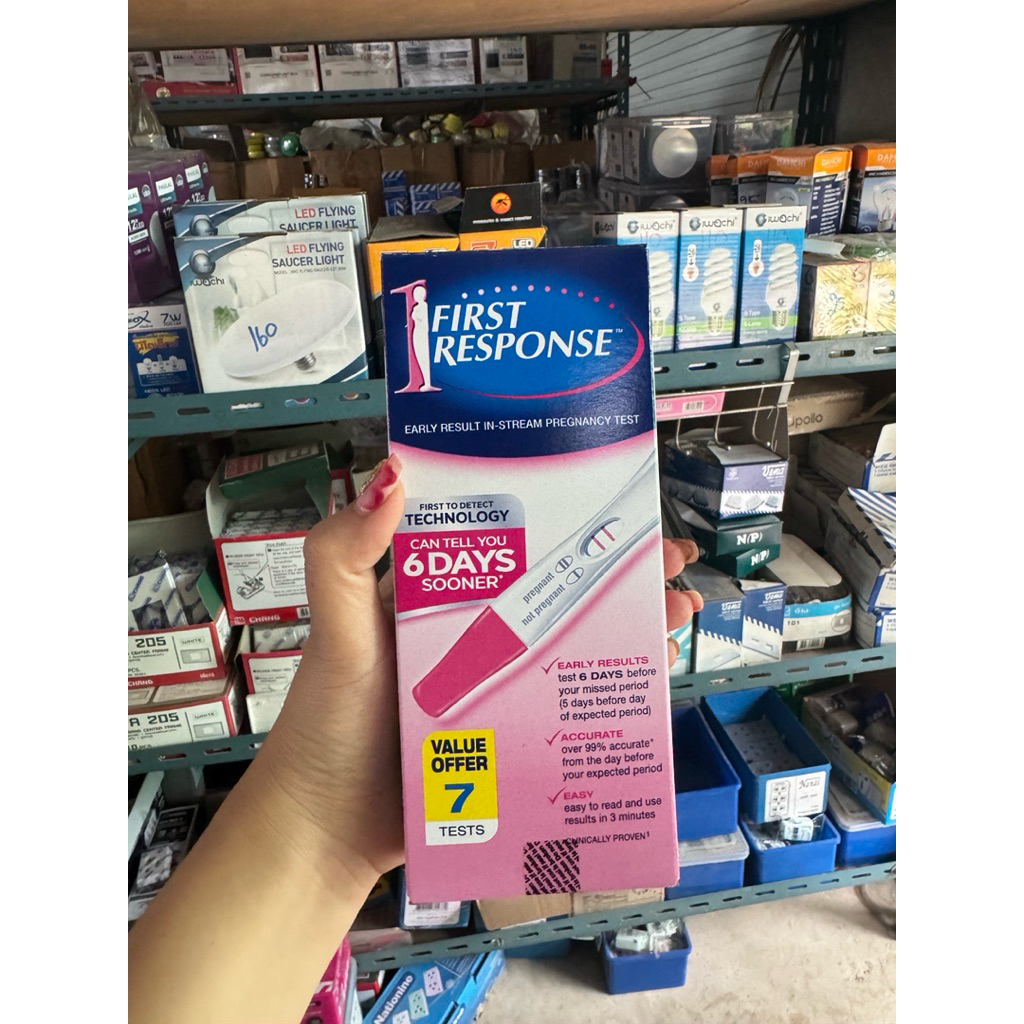 (มีส่งด่วน ส่งของทุกวัน)แบ่งขาย 3เทส ที่ตรวจครรภ์First Response pregnancy test exp.2027