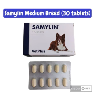 Samylin Medium Breed for Dogs 10-30kg (30 tablets) / Liver support