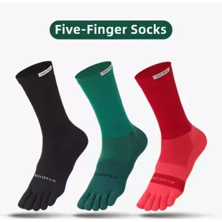 New!!! Toson Story ถุงเท้าแยกนิ้ว Toe Socks High Knee Coolmax น้ำหนักเบา สำหรับวิ่ง จักรยาน ระบายอากาศดี