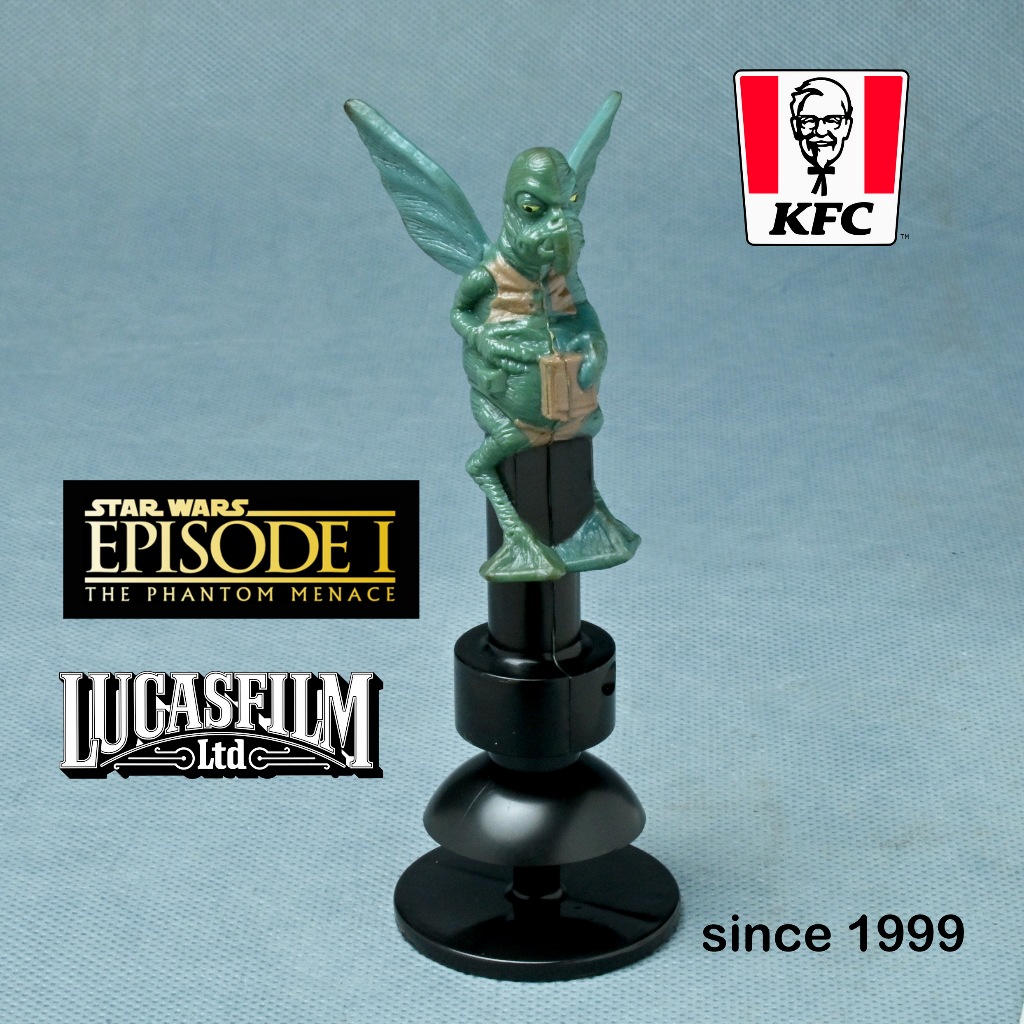 No.190 ของเล่น Fast Food Toy ของ KFC Toy ปี 1999 ชุด Pop Up Watto, จาก Star Wars Episode 1 Movie