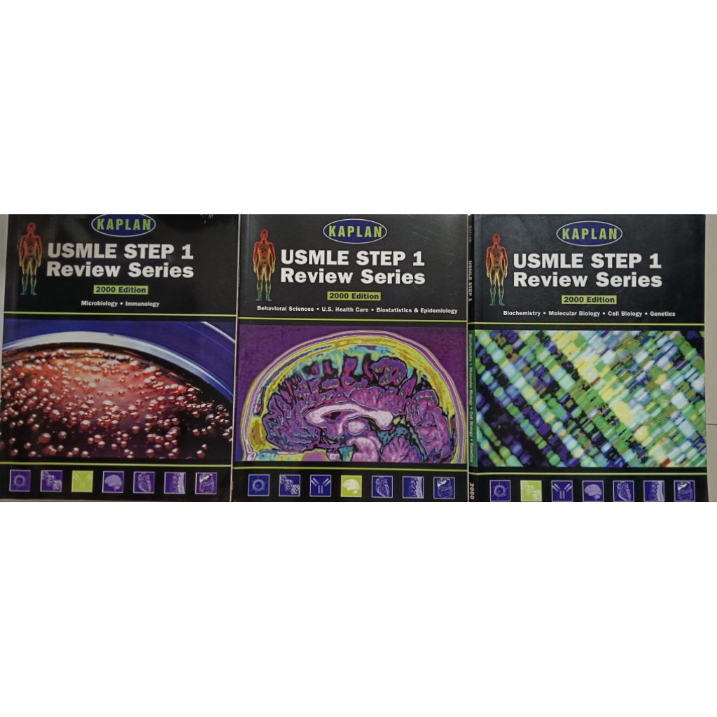 USMLE STEP 1  REVIEW SERIES มีจุดเหลือง