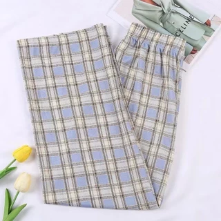 [ส่งจากไทย] 𝑩𝒓𝒂𝑩𝒓𝒂𝑩𝒓𝒂 #L-001 กางเกงขายาว ผ้า cotton ผ้านิ่มๆ เด้งๆๆใส่สบาย