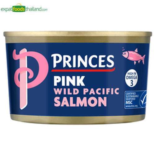 Princes Pink Wild Pacific Salmon 213g (BBD 08/25)
