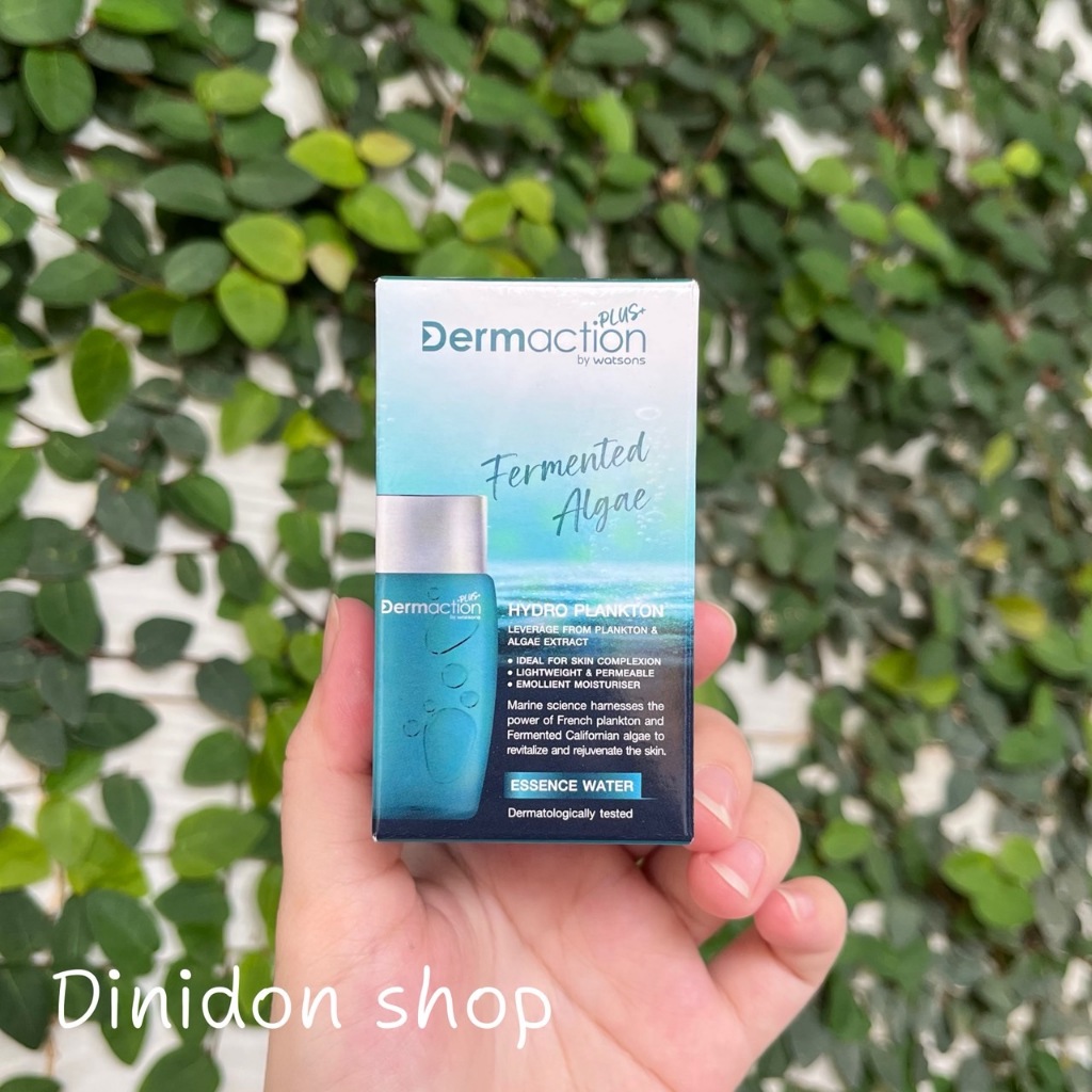((dinidon shop)) Dermaction Plus by Watsons Fermented Algae Hydro Plankton Essence Water 30ml.