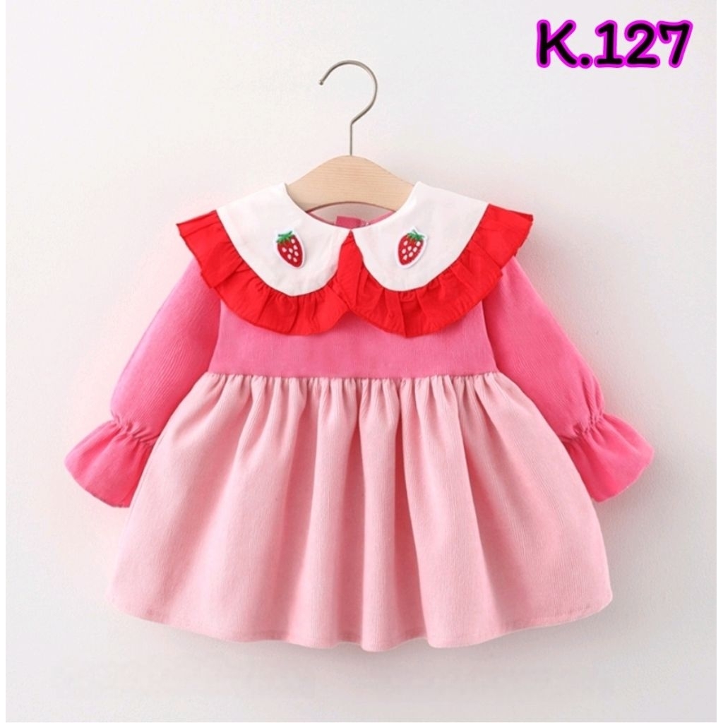 ชุดเด็กหญิงลายน่ารักมากK127