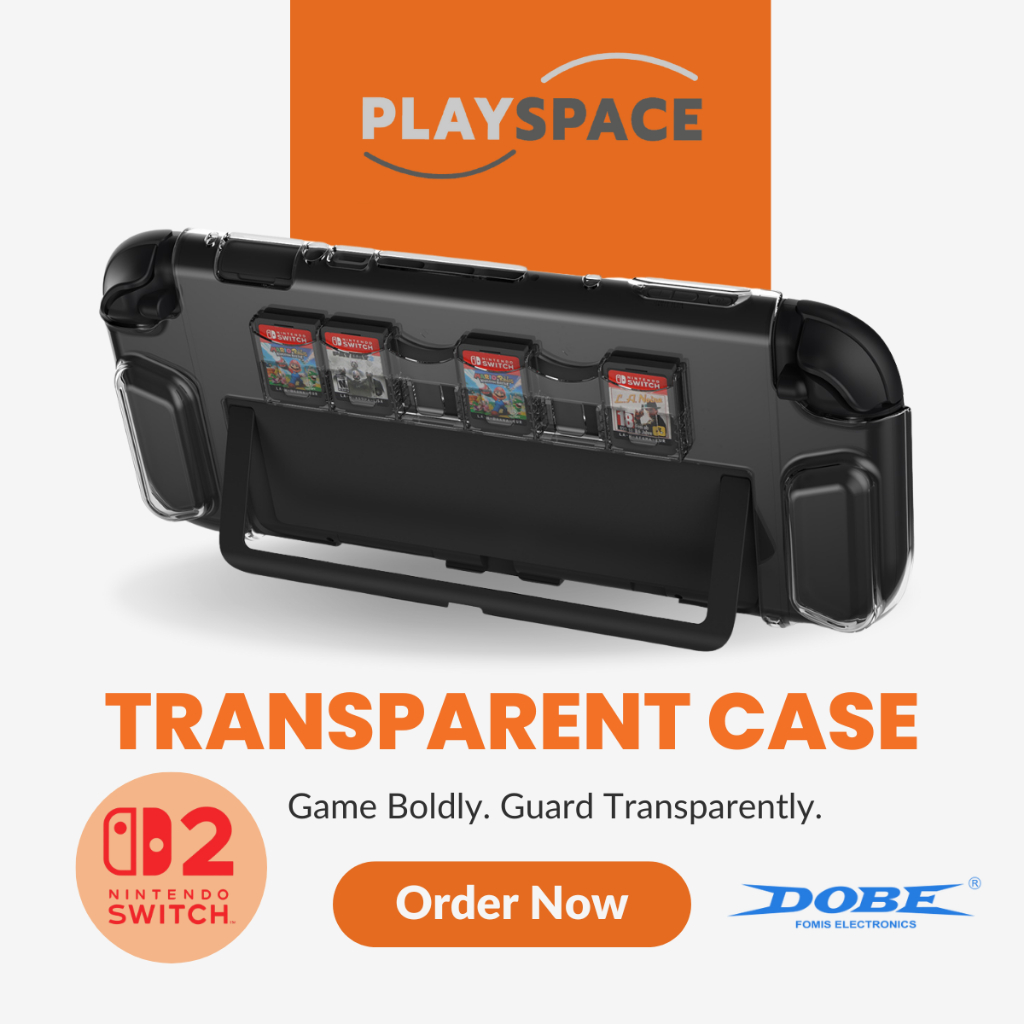 [Switch 2] พร้อมส่ง ! DOBE เคสใส Switch 2 - Transparent case for Nintendo switch 2