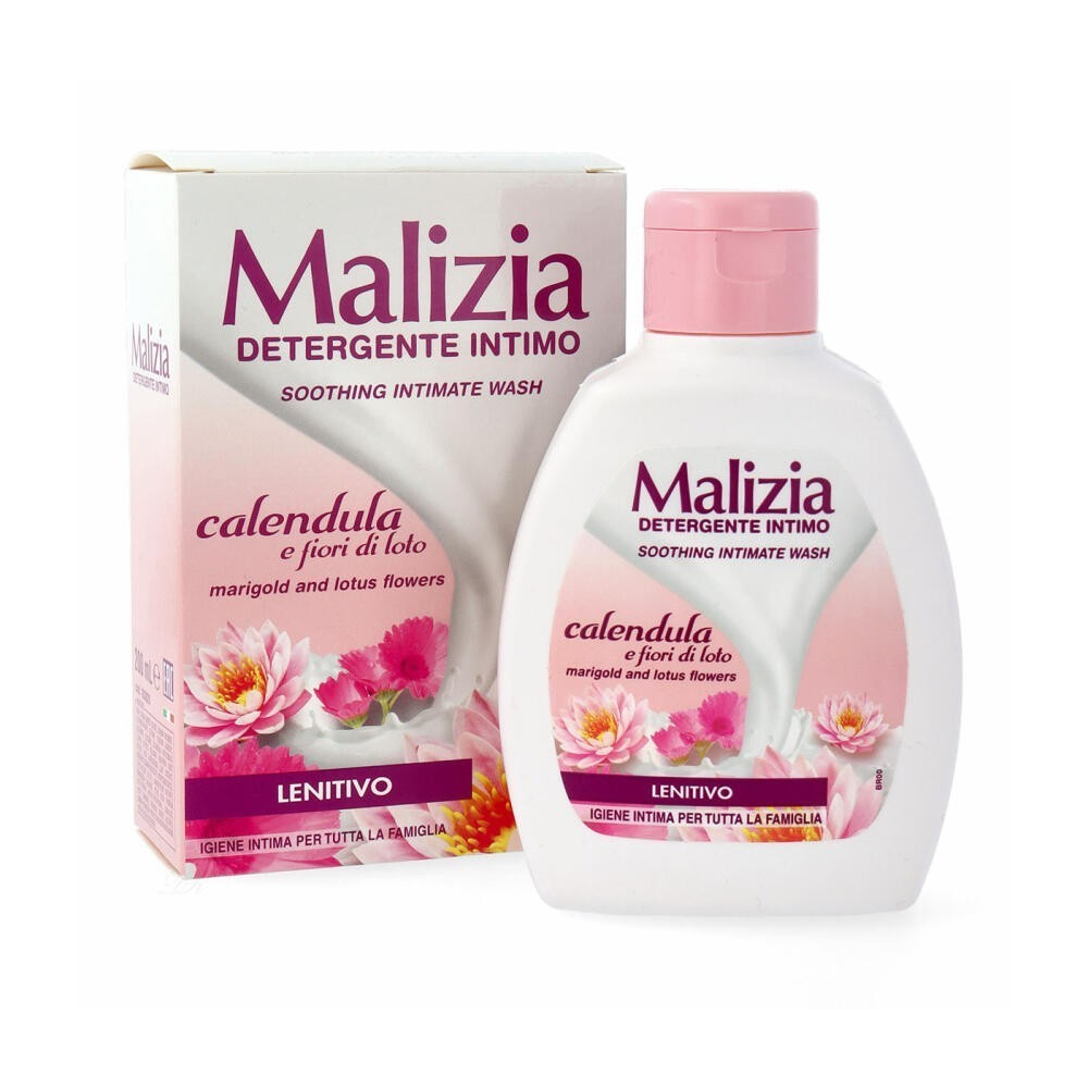 ผลิตภัณฑ์ทำความสะอาดจุดซ่อนเร้น Malizia Calendula Soothing Intimate Wash 200 ml