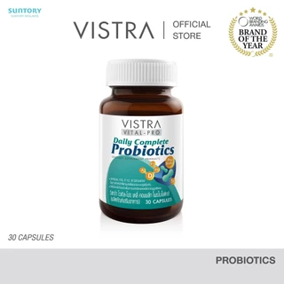 Vistra Vital-Pro Daiy Complete Probiotics (30 caps) - วิสทร้า ไวเทิล-โปร เดลี่ คอมพลีท โพรไอโอติกส์