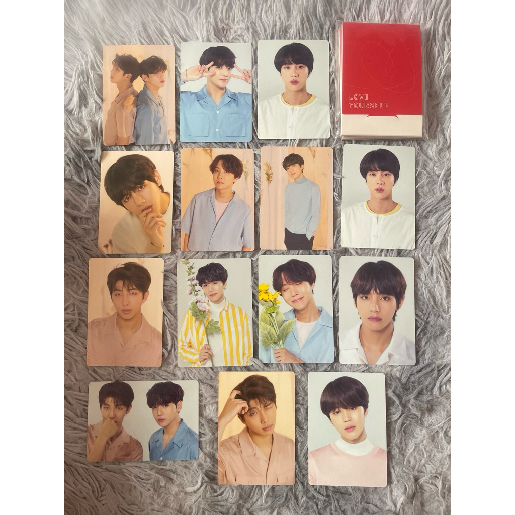 Mini photo card love yourself world tour