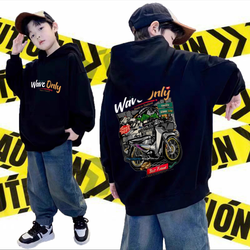 【HOT】 KGNPRO® | เสื้อฮู้ด Wave Only 2025 | Hoodie | Motocycle