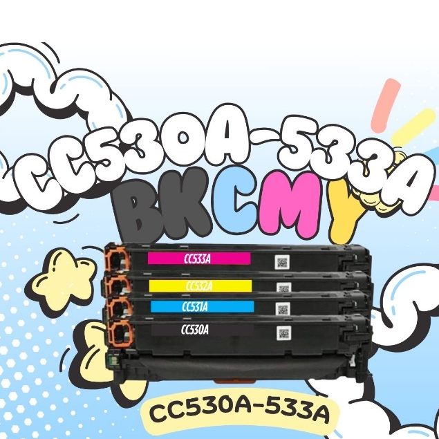 CC530A/CE410/CF380X ส่งฟรี ผลิตภัณฑ์ตลับหมึกเทียบเท่า ที่ได้มาตรฐานสากล
