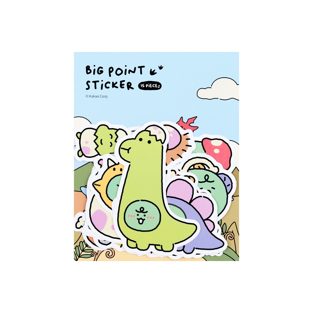 Kakao Jordy Dino Big Point Sticker ชุดสติกเกอร์