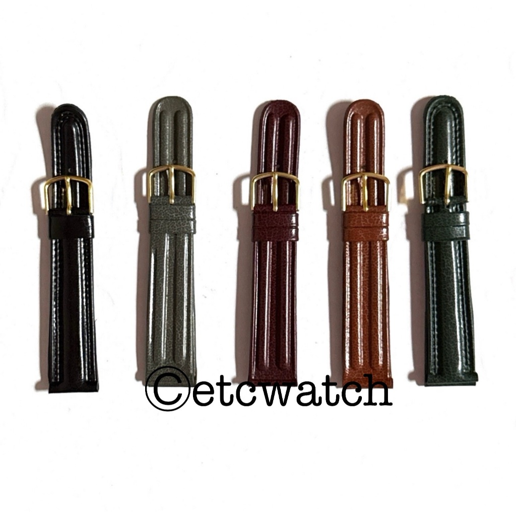 พร้อมส่ง> สายนาฬิกาหนัง PU ขนาด 18 mm
