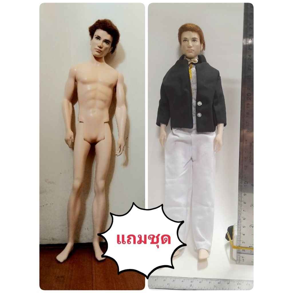 มือ2 ,มีหลายภาพ,มีตำหนิ,ตุ๊กตา เอ๊ดเวิร์ด Edward จาก แวมไพร์ทไวไลท์ Vampire Twilight Mqttel2009