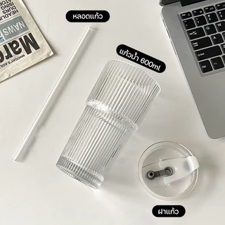 (แตกเคลมฟรี) (แพคโฟมกันแตก) แก้วเกาหลี 600ml แก้วมัทฉะ แก้วมัทฉะ แก้วกาแฟ แก้วกาแฟ แก้วน้ำแข็ง