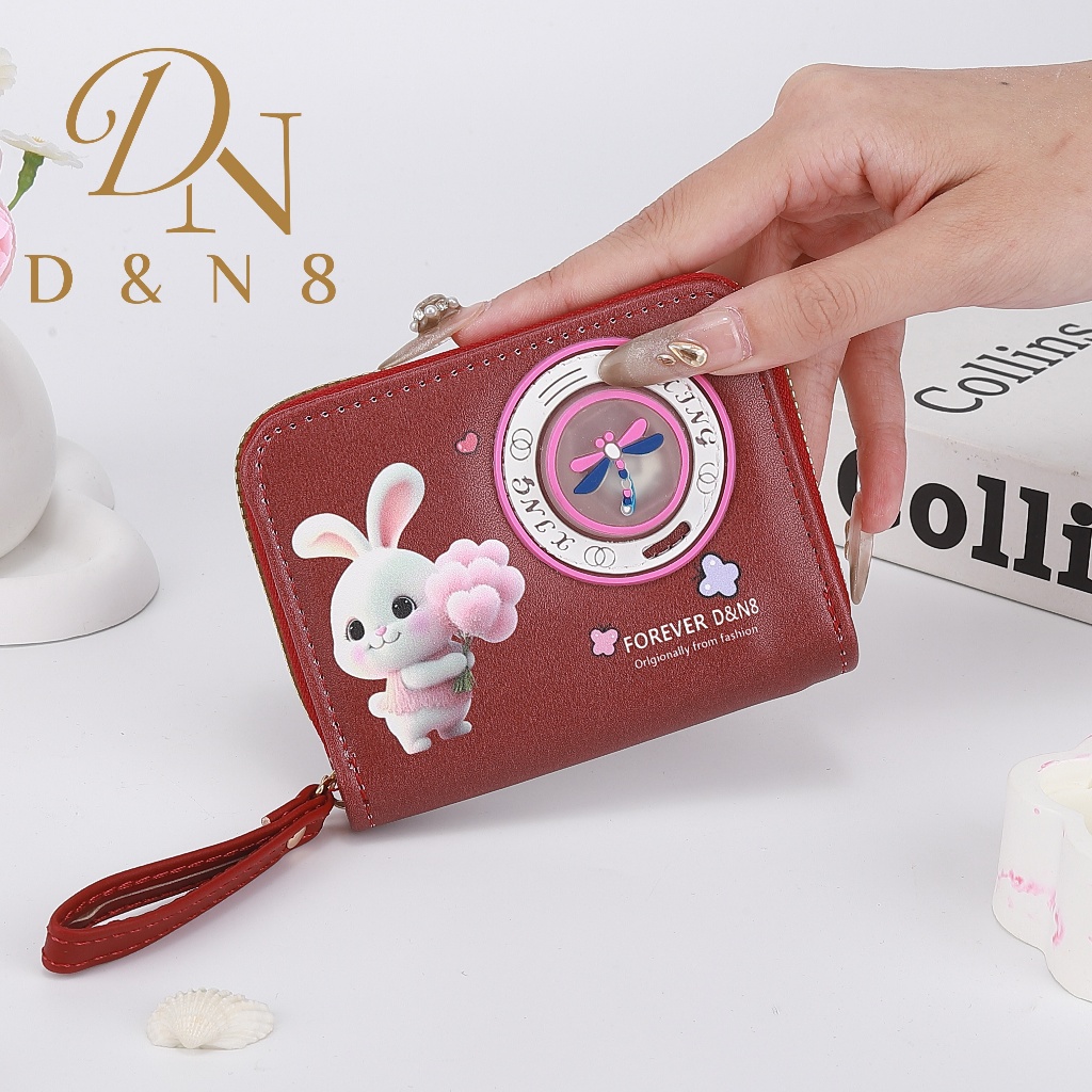 SA2#กระเป๋าสตางค์ราคาถูกกระเป๋าสตางค์ผู้หญิงใบสั้น. กระเป๋าสตางค์กระเป๋าสตางค์ใบสั้น 📌มีซิปใบสำหรับใส่เหรียญ 📌มีช่วงใส่บ - รูปที่ 6