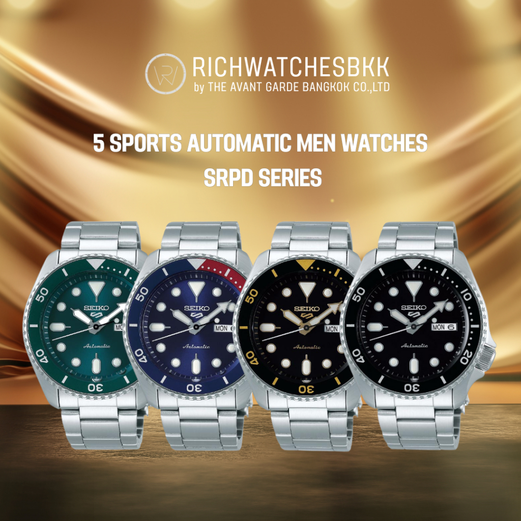 Seiko 5 sports srpd series