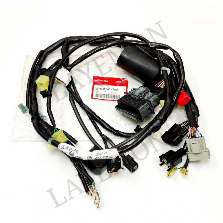 Wave110i สายไฟ แท้เบิกศูนย์HONDA รุ่นสตาร์ทเท้าไมล์ดิจิตอล สายไฟเรือนไมล์ สายไฟเวฟ110i ปี21-23 รหัส 