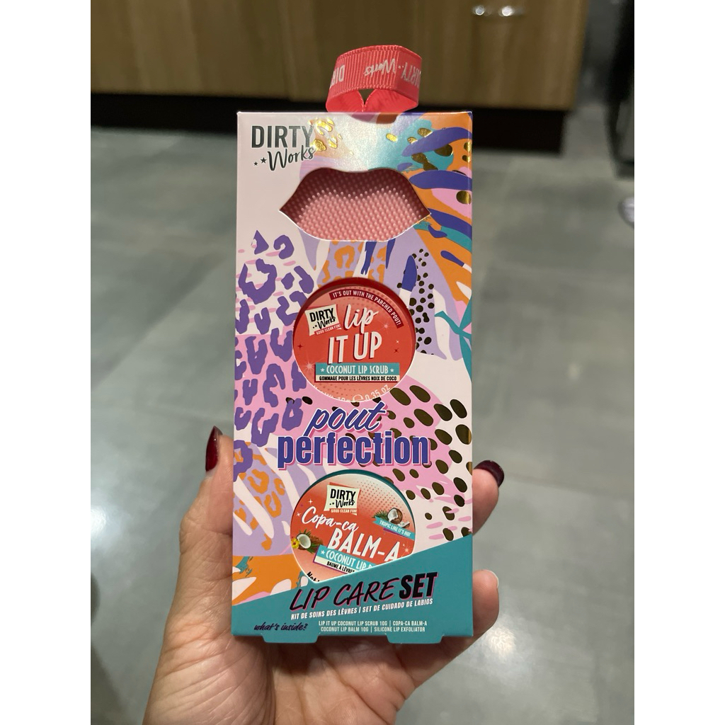 Dirty works pout perfection lip care set