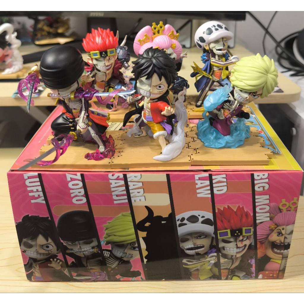 กล่องสุ่มวันพีช One Piece Hidden Dissectibles (จุ่มเดียว/BOX)(แบบเลือกได้)(📍พร้อมส่งในไทย)