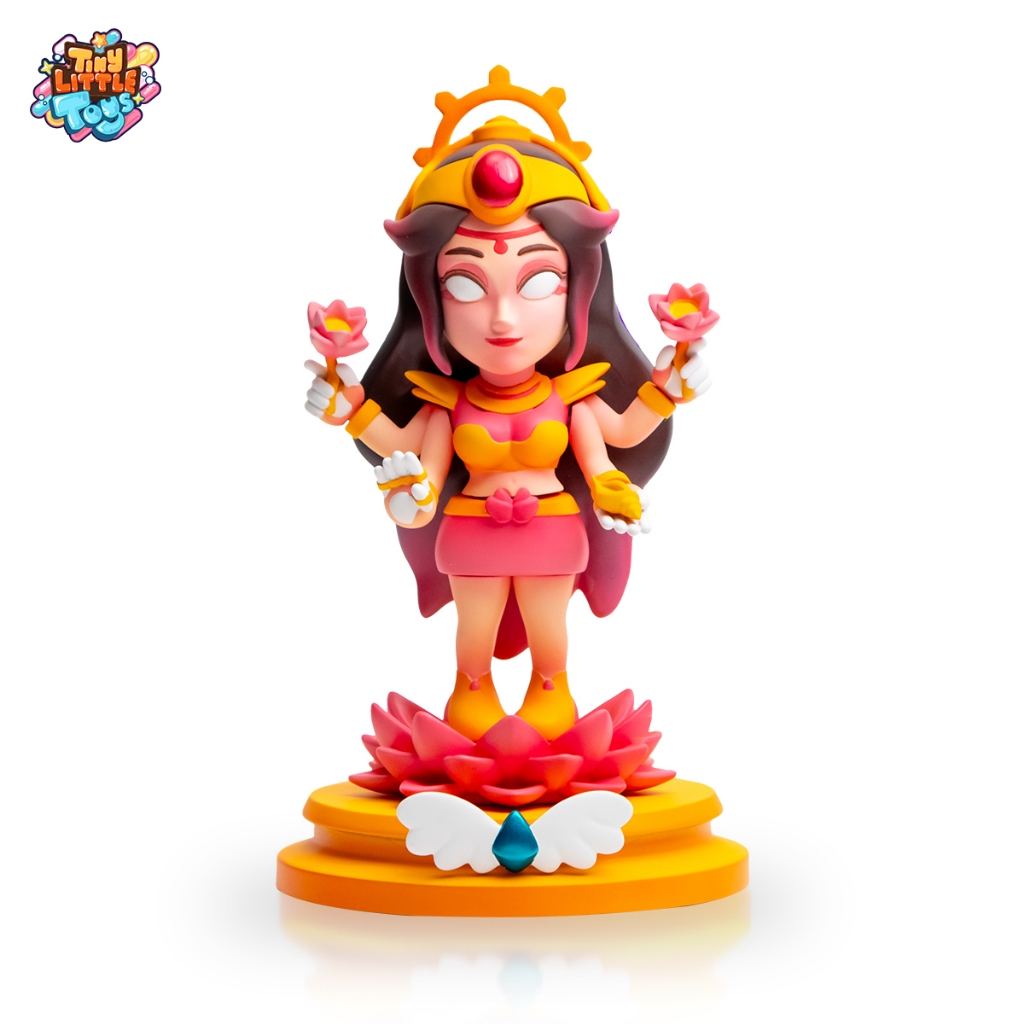Tiny Little Toys DEVA Art Toy แอคชันฟิกเกอร์ ของสะสมแฮนด์เมด พระแม่ลักษมี โชคลาภ คู่ครอง สแกนรับ NFT