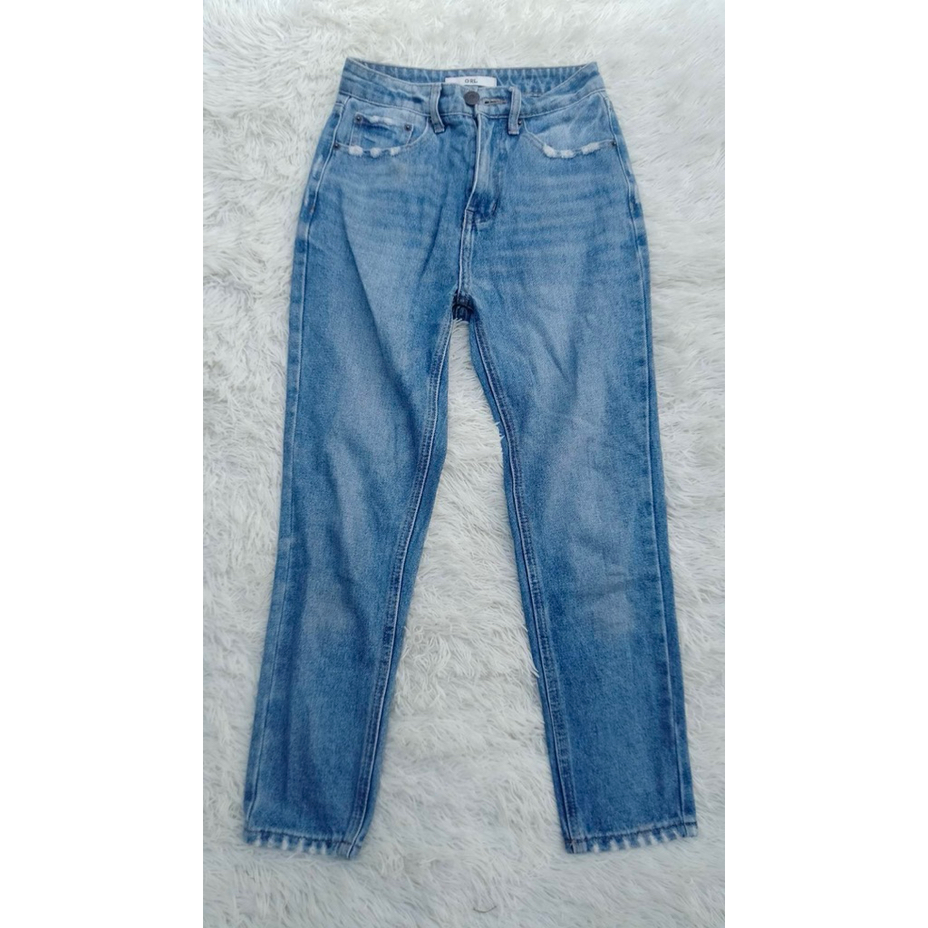 กางเกงยีนส์งานป้ายGRL ผ้าดีมาก