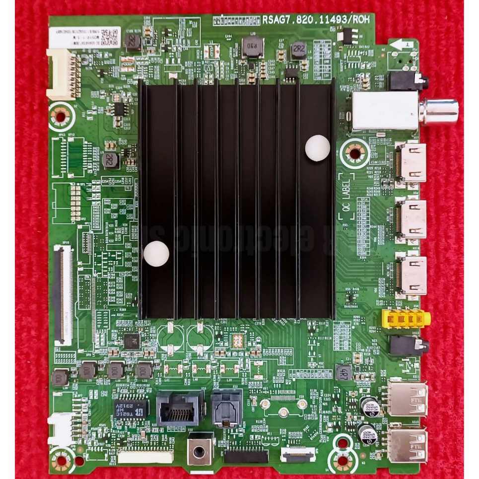 เมนบอร์ดทีวี TOSHIBA รุ่น 65M550LP พาสบอร์ด RSAG7.820.11493/ROH