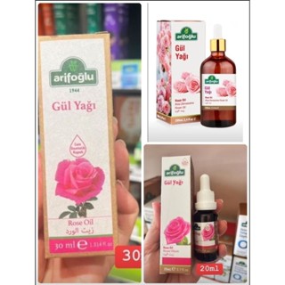 น้ำมันกุหลาบตุรกี 20ml 30ml 100ml Rose oil Arifloglu